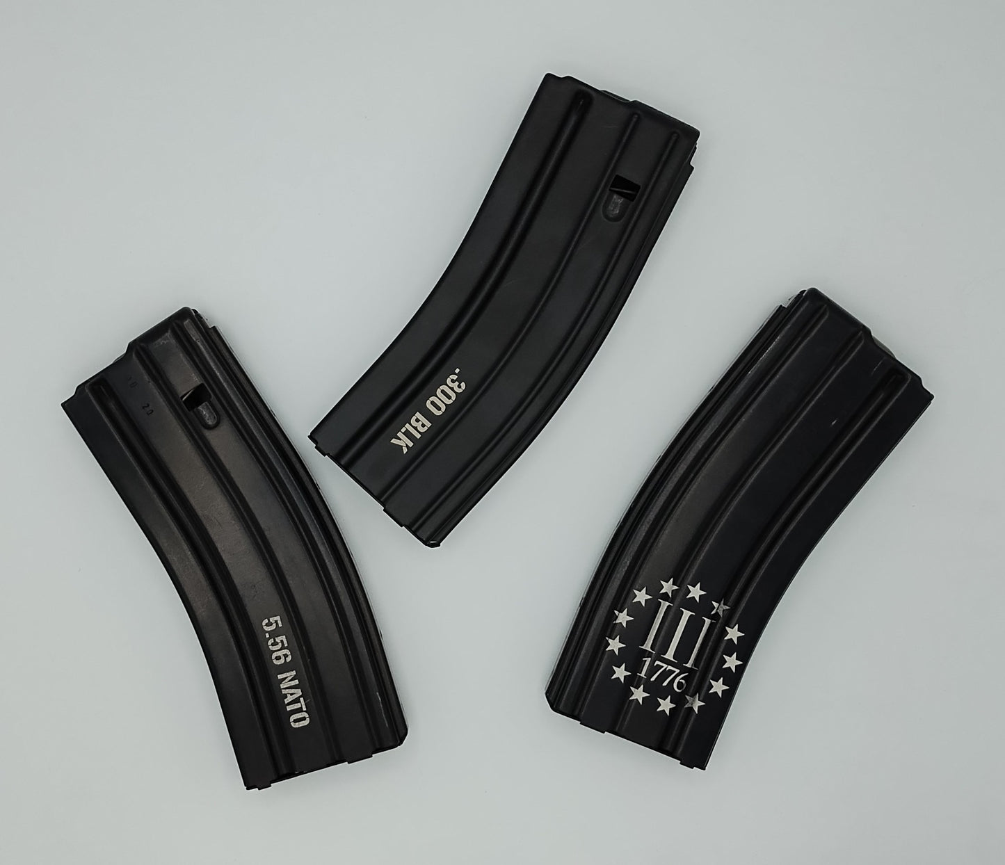 ASC 30 Round AR15 Magazines Engraved