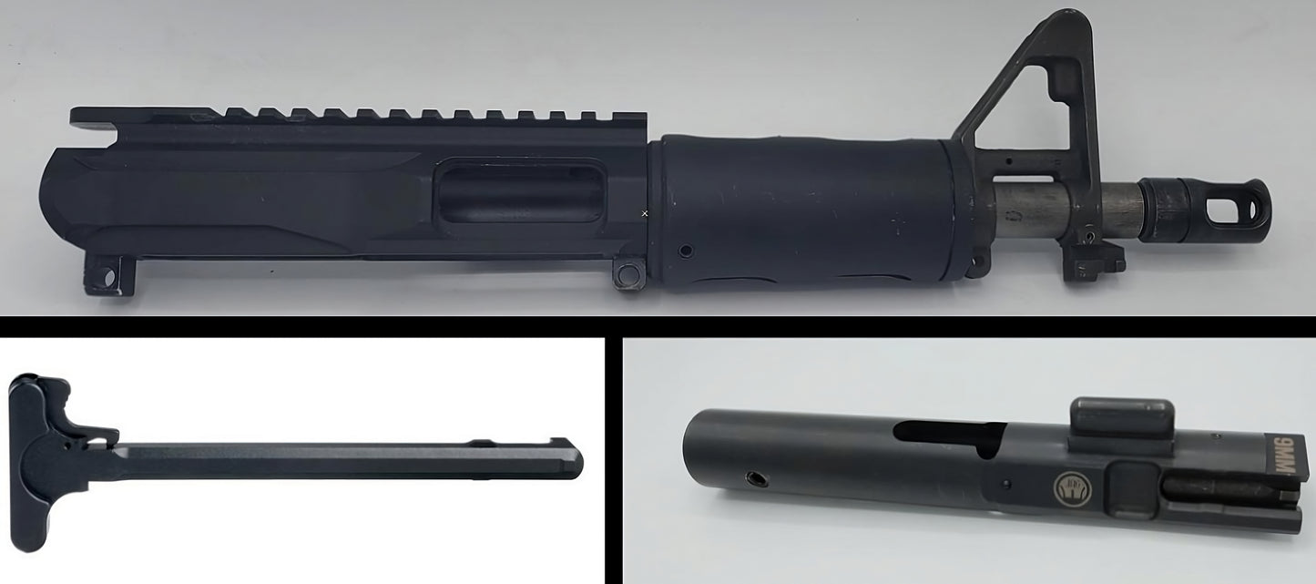 JAG-934 Pistol Upper w/ 7.5" 41V50 ChroMoly Barrel BCG and Charging Handle